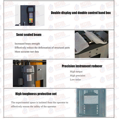 Computerised Hydraulic Universal Tester Machine ISO UNI  Standard