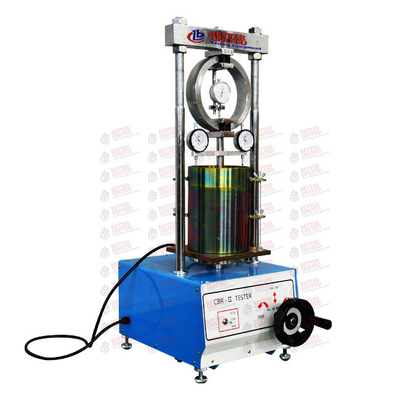 ASTM Speed 1.27mm Soil Test Equipment CBR Test Machine With Load Ring