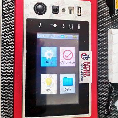 LCD Touch Screen Road Marking Retroreflectometer Asphalt Testing Equipment