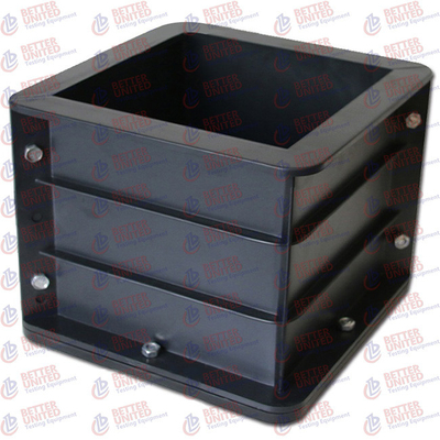Two Part 100Mm Plastic Grout Cube Molds Concrete Lab Equipment INTERTEK
