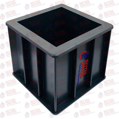 Lightweight EN 12390-1 Concrete Testing Equipment Plastic Cube Mould 150mm