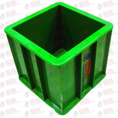 Lightweight EN 12390-1 Concrete Testing Equipment Plastic Cube Mould 150mm