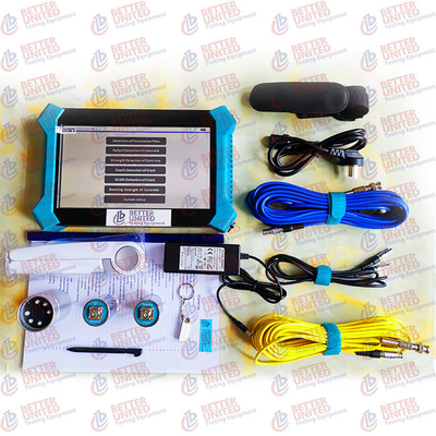 One Channels  ASTM D6760-02 Cross Hole Ultrasonic Monitor With Touch Screen