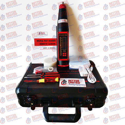 UNI 9189 Non Destructive Testing Equipment 2.207J Digital Concrete Test Hammer