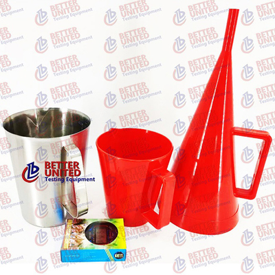 12 Mesh Api Marsh Cone Funnel Viscometer Standard 1 Year Warranty