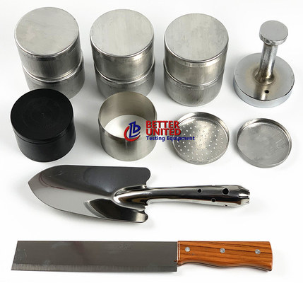 Electroplated Steel Soil Testing Machine 50cm3 - 500cm3 Surface Soil Sampler