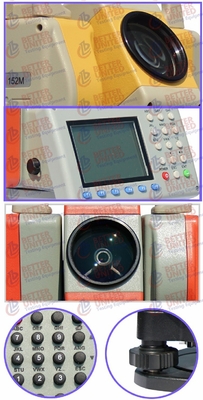 DC7.6V Environmental Testing Equipment DTM822R  Reflectorless Total Station