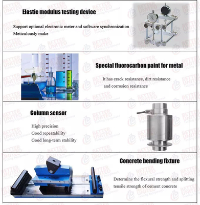 SGS 380VAC Concrete Testing Machine Cube Compression Testing Machine