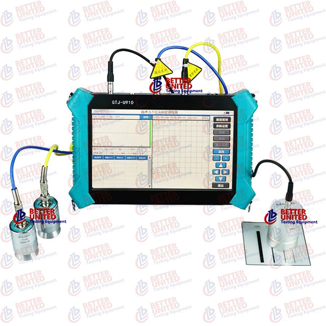 One Channels  ASTM D6760-02 Cross Hole Ultrasonic Monitor With Touch Screen