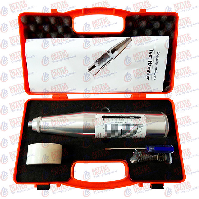 EN 12504 Non Destructive Testing Equipment 0.225 mkg Concrete Test Hammer