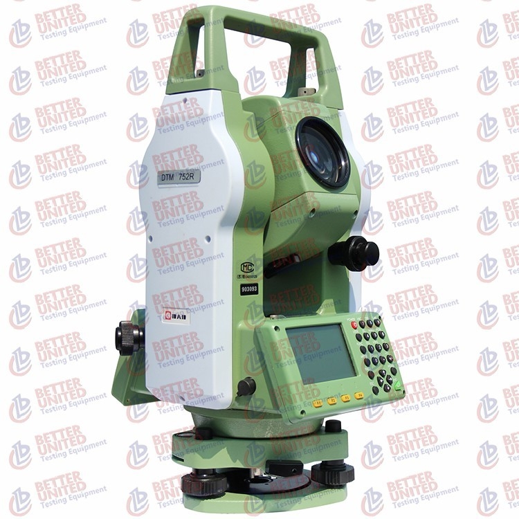 LCD Display Environmental Testing Equipment Reflectorless Total Station DTM752R