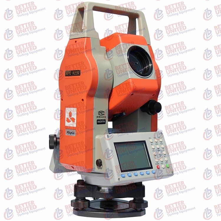DC7.6V Environmental Testing Equipment DTM822R  Reflectorless Total Station